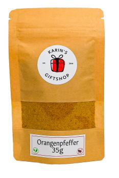 Orangen Pfeffer in 35g Glas